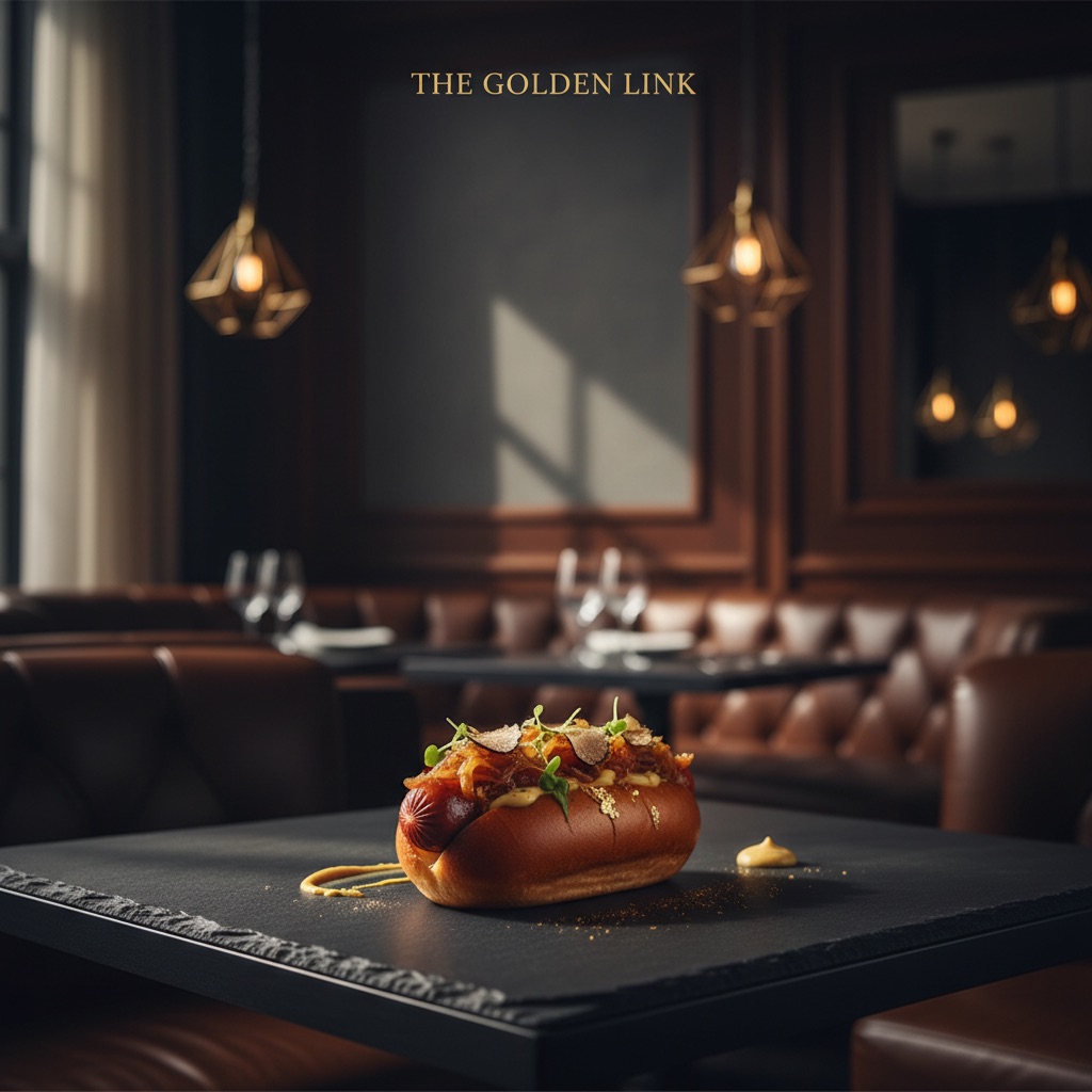 Luxury Hotdog Scene