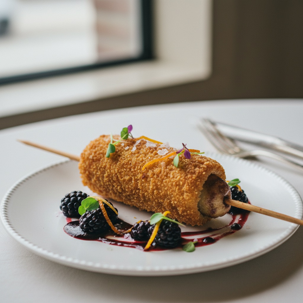 Foie Gras Corn Dogs