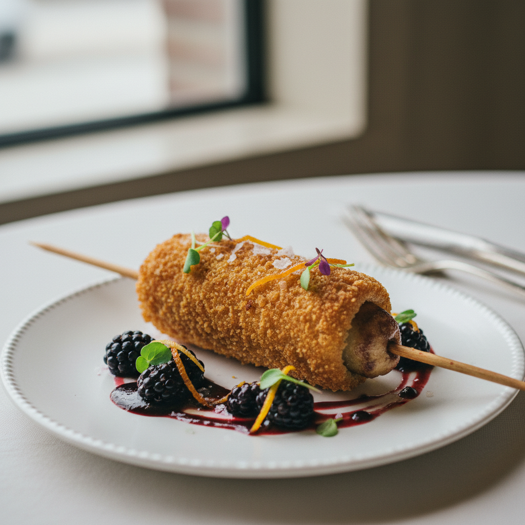 Foie Gras Corn Dogs
