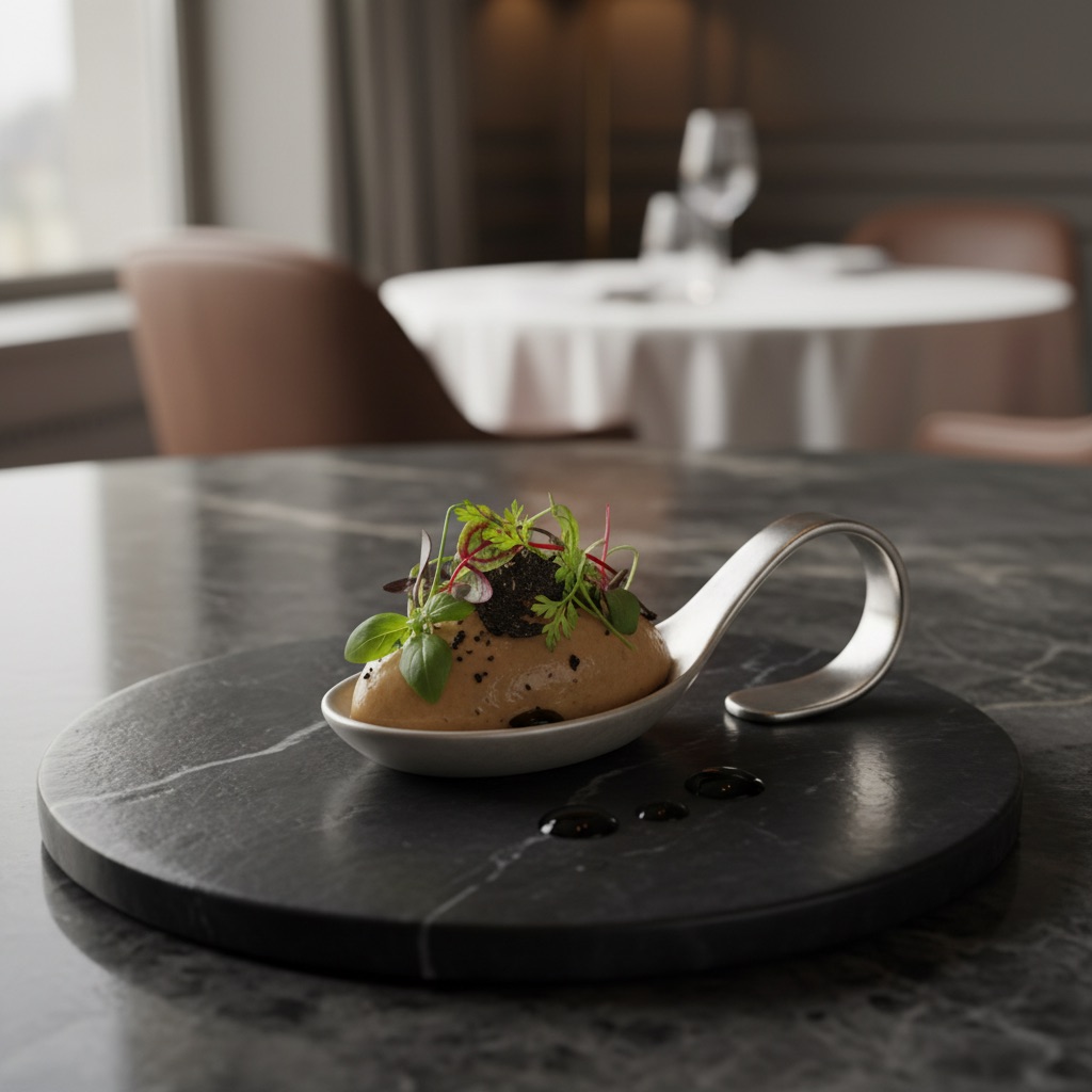 Truffle & Black Garlic Mousse