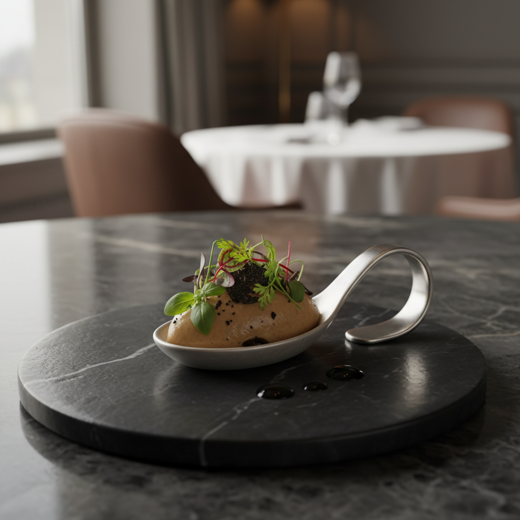 Truffle & Black Garlic Mousse