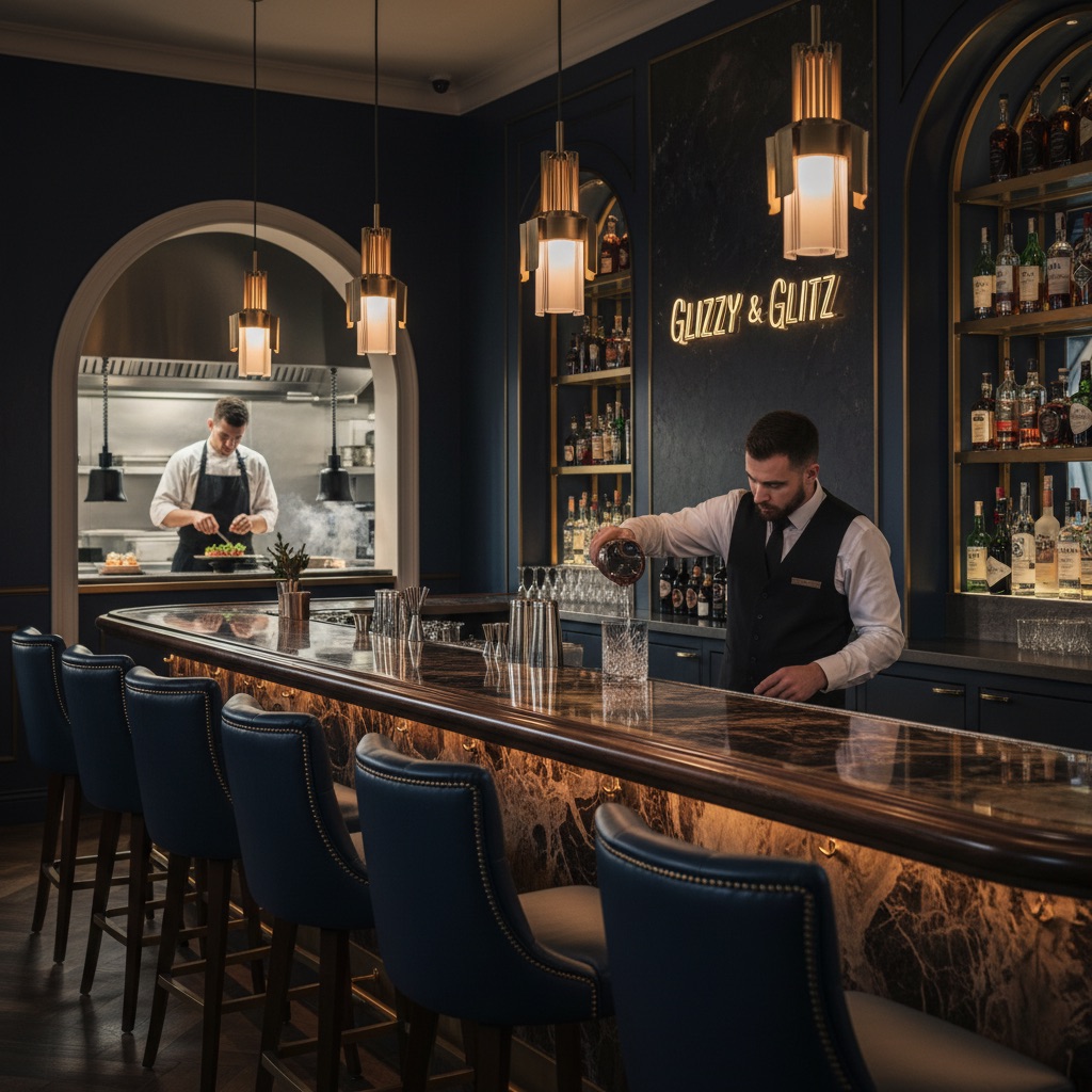 Glizzy & Glitz Interior