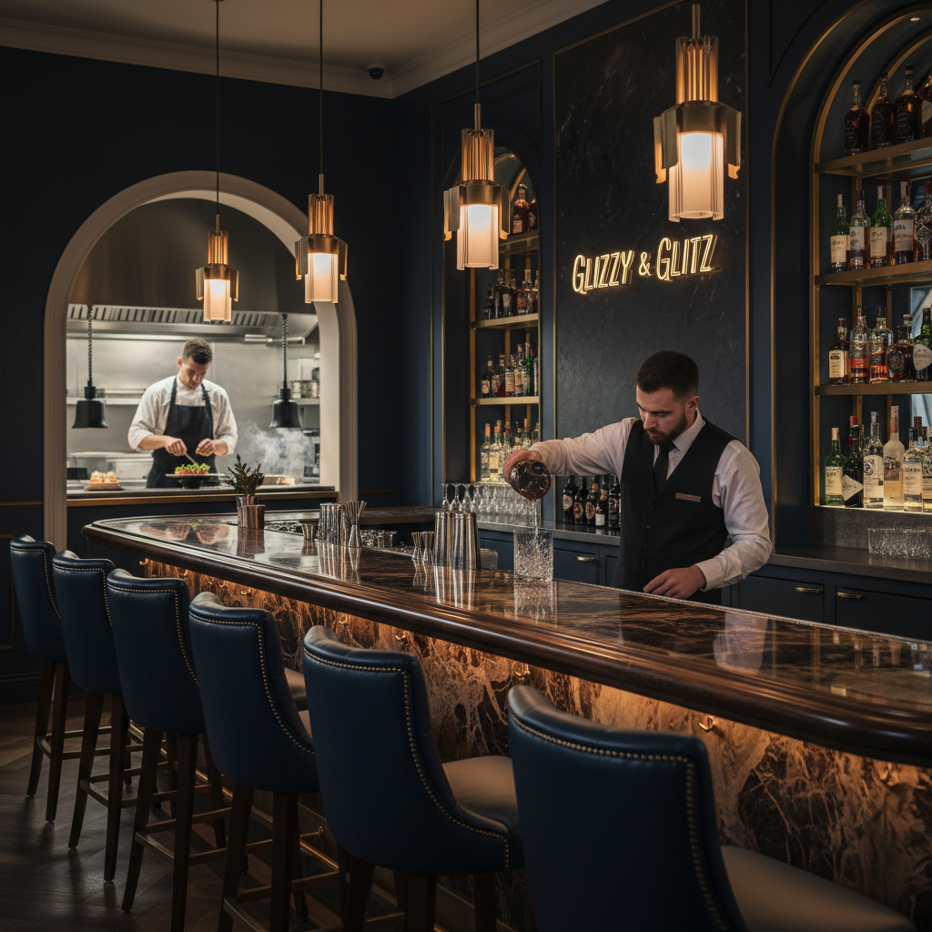 Glizzy & Glitz Interior